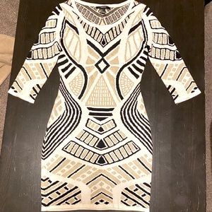 Sweater Glitter Bodycon Dress